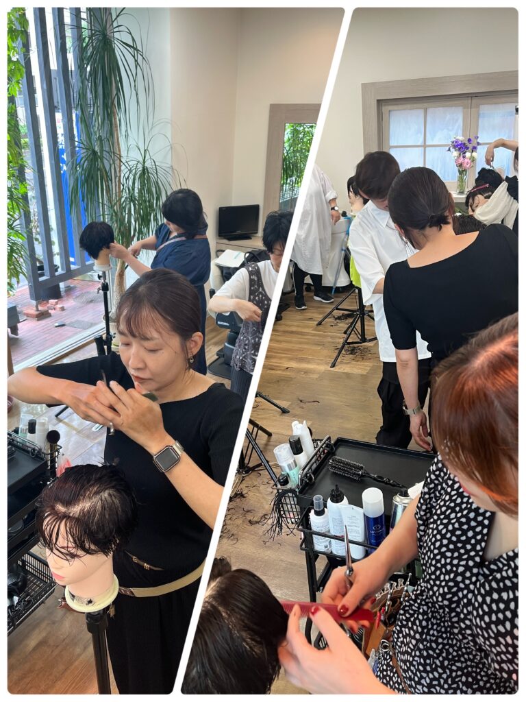 カット講習　inモア